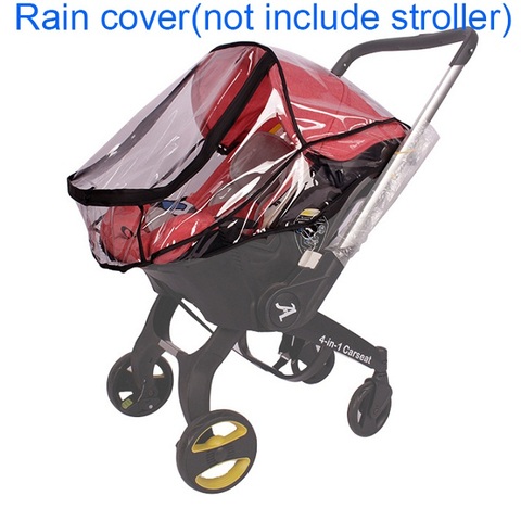 Foofoo-chubasquero para asiento de coche, accesorios de cochecito de bebé, cubierta impermeable para la lluvia, para cochecito Doona ► Foto 1/6