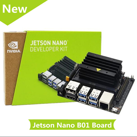 NVIDIA Jetson Nano B01-Placa de desarrollo ia versión B01, tablero de demostración, programador profundo, placa de desarrollo, bricolaje, novedad de 2022 ► Foto 1/6