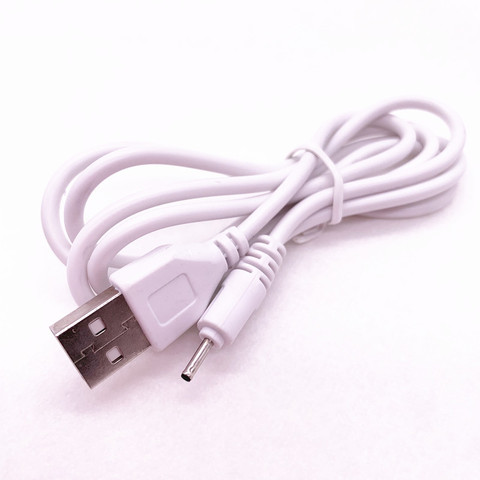 1 M/3FT DC 2mm Cable de carga USB para Nokia 1200, 1202, 1203, 1208, 1209, 1265, 1280, 1315, 1325, 1506, 1616, 1650 1680c 1681c 1682c-WHITE ► Foto 1/6