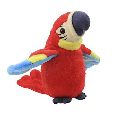 Peluche de loro electrónico conversación para niños, juguete de peluche de pájaro eléctrico ► Foto 1/6