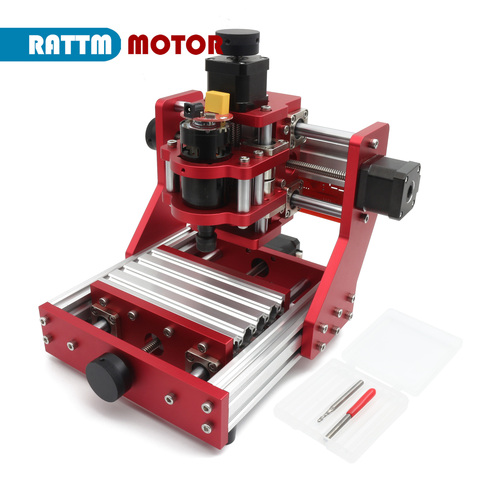 UE/envío a EE UU CNC mini máquina de grabado láser 1310 con ER11 collet de la madera enrutador para ordenador de escritorio máquina de ► Foto 1/6