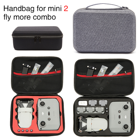 DJI-Bolsa de almacenamiento Mini 2, funda de transporte Fly More Combo, bolso para DJI Mavic Mini 2, batería de Control remoto, caja de transporte para exteriores ► Foto 1/6