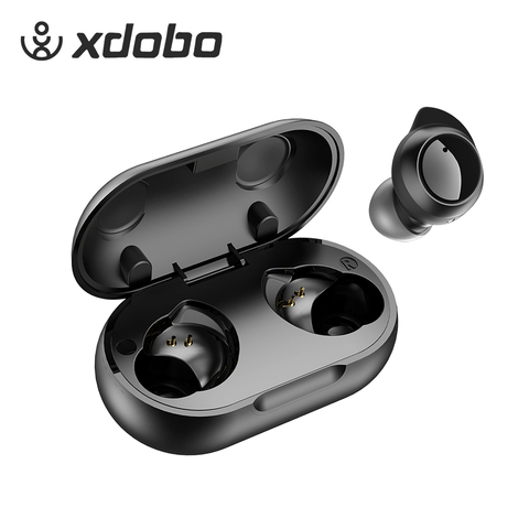 XDOBO-auriculares inalámbricos TWS 22 con Bluetooth, dispositivo de audio estéreo, HIFI, con Control táctil, Mini, deportivo, 24h de tiempo de reproducción, micrófono dual ► Foto 1/6