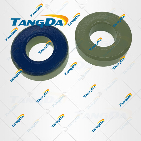 TANGDA-núcleos de potencia de hierro, inductor T131-52, 33x16x11mm, núcleo de anillo de ferrita recubierto azul/verde, imán de filtración Q ► Foto 1/1