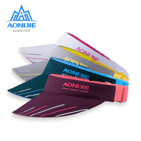 AONIJIE-Gorra visera ancha deportiva para hombre y mujer, ajustable, para verano, playa, Golf, pesca, Maratón, correr, ciclismo ► Foto 1/6