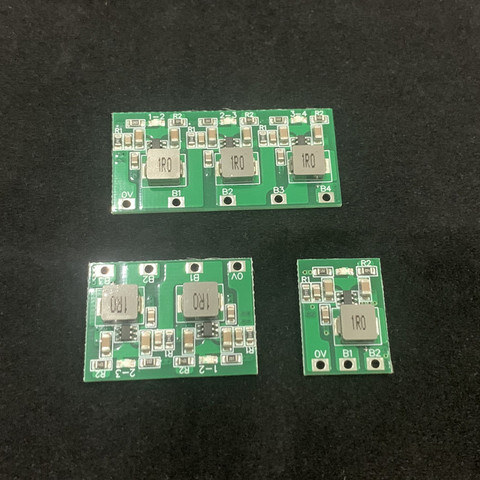 Placa de transferencia de energía, ecualizador activo de litio/Lifepo4, 2S, 3S, 4S, 1.2A, 1.3A, indicador de trabajo LED ► Foto 1/6