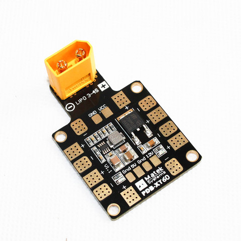 PDB XT60 W/ BEC 5V & 12V 2oz Copper For RC Helicopter FPV Quadcopter Muliticopter Drone Power Distribution Board ► Foto 1/4