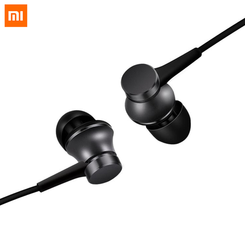 Xiaomi-auriculares Piston con micrófono estéreo, auriculares internos con Control por cable de 3,5mm, auriculares con micrófono para Xiaomi Redmi, versión fresca ► Foto 1/6