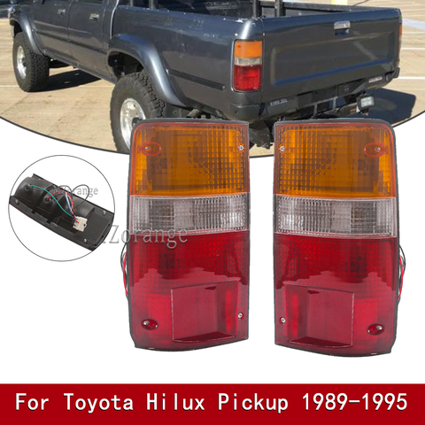 MZORANGE luz trasera Luz trasera de freno luz 1989-90, 1991, 1992, 1993, 1994, 1995 para Toyota Hilux Pickup SR5 MK3 en RN YN 2WD 4WD ► Foto 1/6