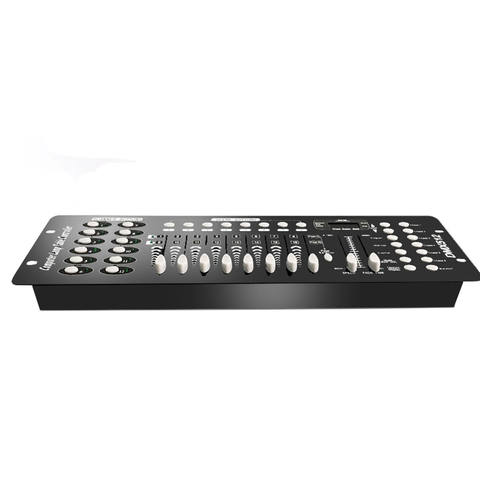 Gran oferta DMX consola DJ equipo DMX512 controlador de consola 192 para Led Par luces con cabezales móviles Fiesta Disco de iluminación de escenario ► Foto 1/6