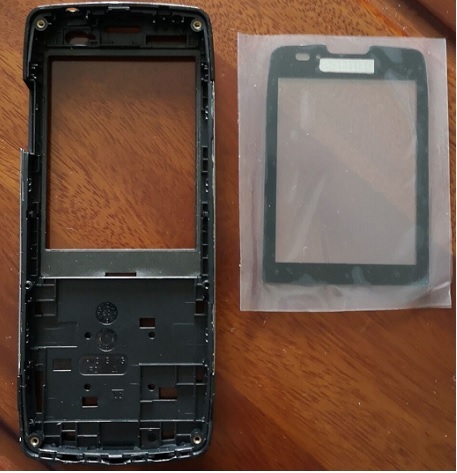 Carcasa frontal original con cristal para Philips X5500 carcasa móvil para teléfono móvil Xenium CTX5500 ► Foto 1/1