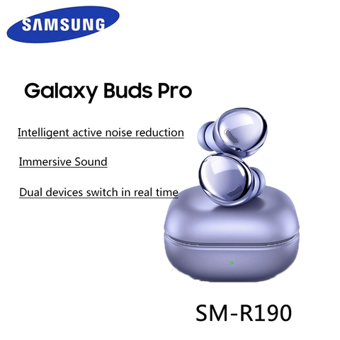Samsung-auriculares Galaxy Buds Pro SM-R190, auriculares inalámbricos con reducción activa del ruido, resistentes al agua ► Foto 1/5