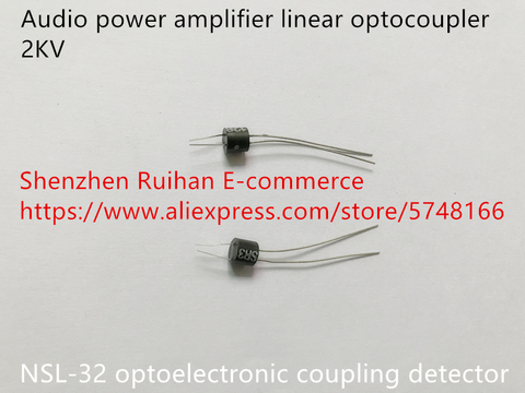 AMPLIFICADOR DE POTENCIA de audio, optoacoplador lineal 100%, detector de acoplamiento optoelectrónico (Inductor), 2KV, NSL-32, Original, nuevo ► Foto 1/6