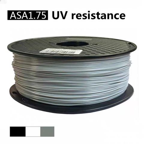 Filamento de ASA 3D impresora 1KG1.75mm Super Urability de alta resistencia de los más vendidos de plástico de 1kg consumibles Material resistencia UV ► Foto 1/6