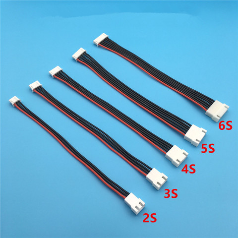 5 uds 2s 3s 4s 5s 6s LiPo cargador de equilibrio de batería línea de enchufe cable de extensión de conector de equilibrador cable ► Foto 1/6