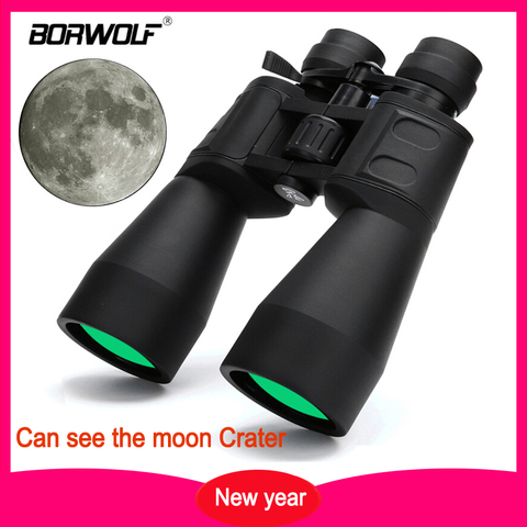 Borwolf, 10-380X100, Gran Aumento, zoom de largo alcance, 10-60 veces, telescopio de caza, binoculares HD, Zoom profesional ► Foto 1/6