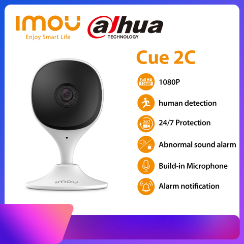 Dahua imou-Cámara de acción de seguridad para interiores, Monitor de bebé, dispositivo de visión nocturna, videovigilancia, Wifi, Ip, Cue 2c, 1080P ► Foto 1/6