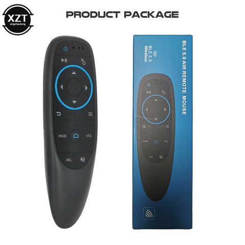 Giroscopio inalámbrico G10BTS Air Mouse IR, Control remoto infrarrojo por Bluetooth para Android TV Box, presentador de Powerpoint G10 ► Foto 1/6