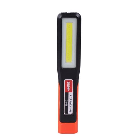 Luz de trabajo magnética LED COB portátil para coche, lámpara mecánica de garaje, hogar, Camping, exterior, recargable con linterna, I3K1 ► Foto 1/6