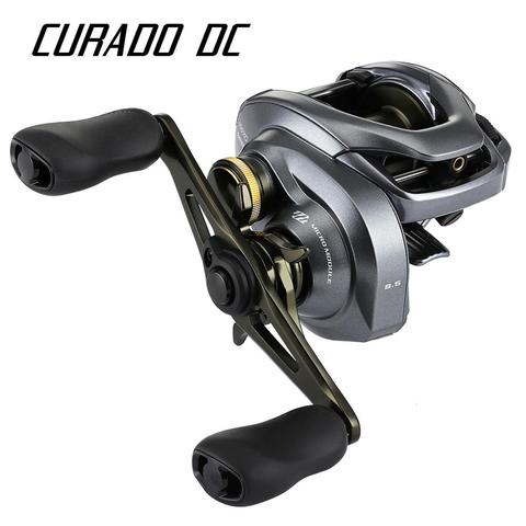 2022 nuevo SHIMANO CURADO DC 150 150HG 150XG 151 151HG 151XG 6,2: 1 7,4: 1 8,5: 1 relación de engranaje 5kg de bajo perfil carrete de Pesca de casting ► Foto 1/6