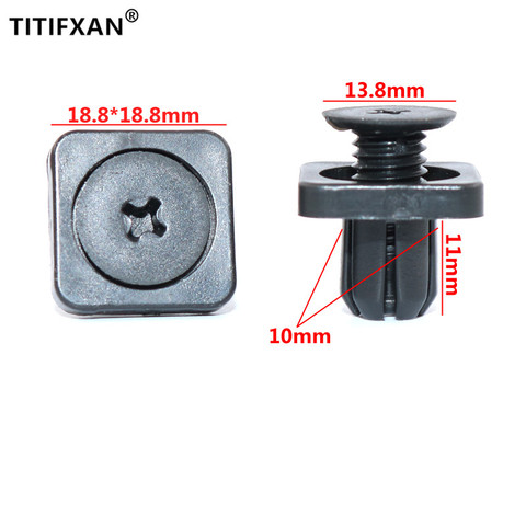 Chasis de coche motor inferior guard tornillo de fijación clip para Honda CRV cívica XRV de Vezel Spirior ELYSION odisea ajuste de acuerdo ► Foto 1/6