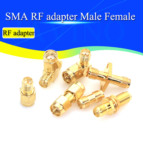 Adaptador de conector RF SMA-J SMA a SMA macho hembra RP SMA a SMA macho RPSMA, SMA-K ► Foto 1/6