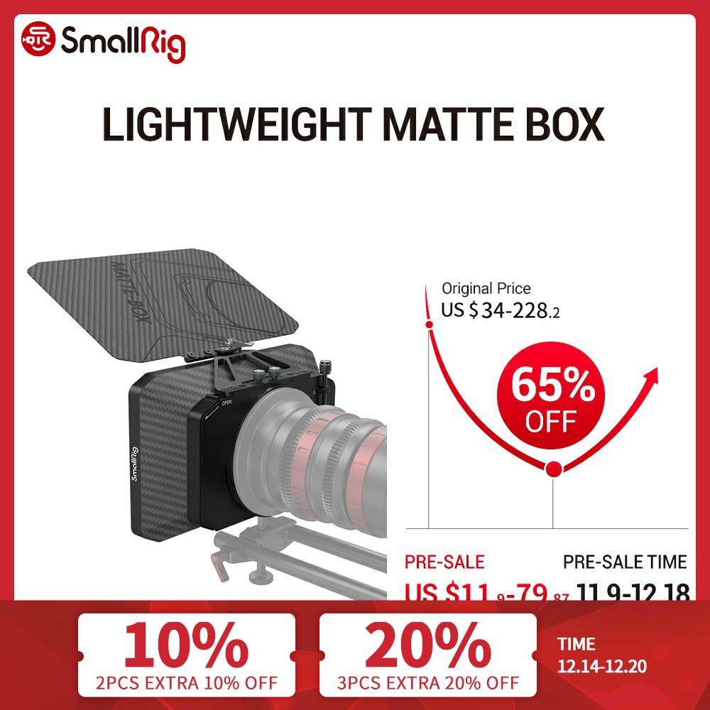 SmallRig-Caja mate ligera con abrazadera, con bandera superior de fibra de carbono, 2660 ► Foto 1/6