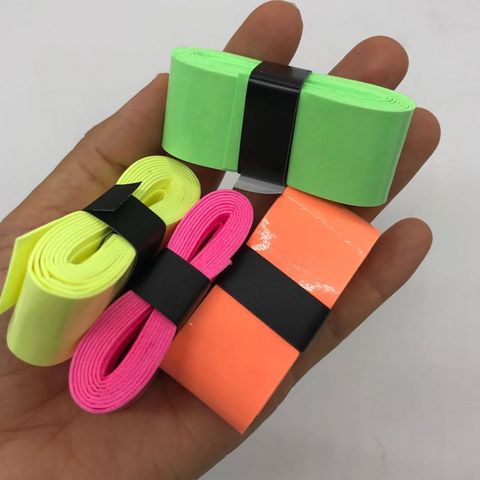 5 uds venta al por menor de 14 colores pegajoso raqueta de tenis más agarre tenis sobregrips de agarre para bádminton... raqueta de bádminton sobregrips ► Foto 1/6