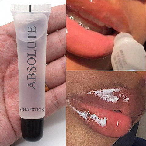 Hidratante de labios grandes, Base brillante, brillo labial, larga duración, Sexy, bomba de labios transparente, resistente al agua, brillo de labios transparente ► Foto 1/6