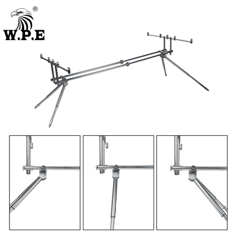 W.P.E-Soporte retráctil ajustable para caña de pescar, soporte plegable telescópico, accesorios de pesca, aparejos ► Foto 1/6