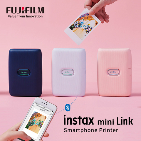 Nueva impresora Fujifilm Instax Mini Link impresión registrada de control de movimiento de vídeo impresa juntos en modo divertido ► Foto 1/6