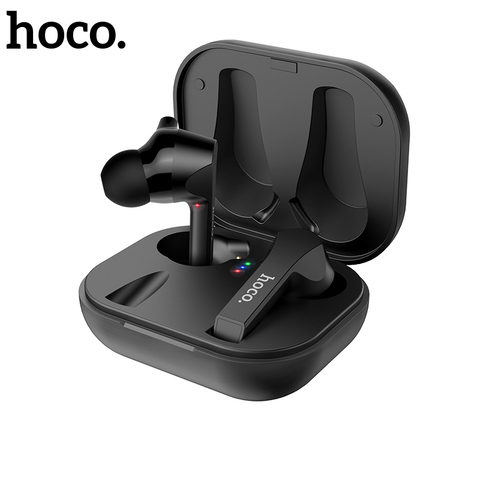 HOCO-auriculares TWS inalámbricos con Bluetooth 5,0, dispositivo de audio estéreo 3D con Control táctil inteligente, para videojuegos y Deportes ► Foto 1/6