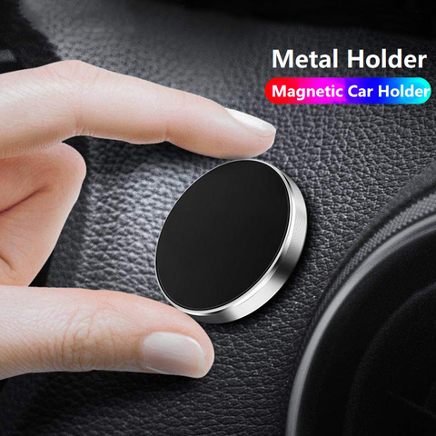 Soporte magnético Universal para teléfono móvil en coche, montaje magnético para Iphone 7, tablero de instrumentos, soporte de noche para pared ► Foto 1/6