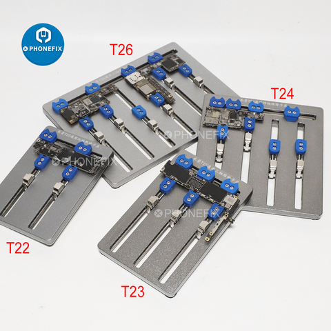 Mijing-Soporte de placa de circuito impreso T22 T23 T24 T26 Universal, multifunción, accesorio para teléfono móvil, placa base, PCB, plataforma de reparación de chips ► Foto 1/6