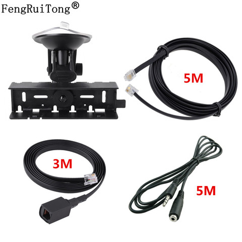 Soporte de montaje en Panel, paneles de línea de extensión, línea extendida de audio y línea extendida de micrófono, para YAESU FT-8800 FT-8900 Walkie Talki ► Foto 1/5