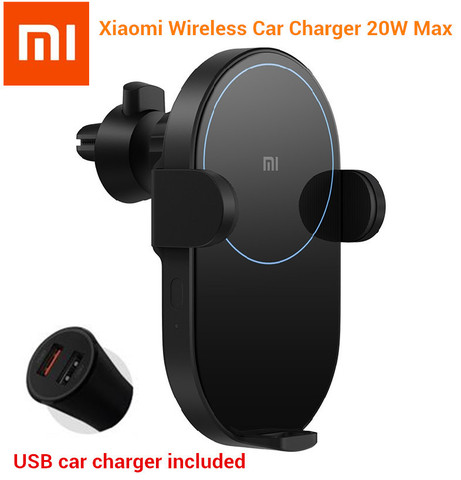 Xiaomi-cargador de coche inalámbrico con Sensor infrarrojo inteligente, accesorio Original de carga rápida para teléfono de coche, 20W Max ► Foto 1/6