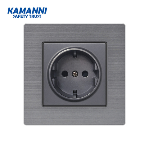 KAMANNI UE enchufe de puerto Dual USB hembra adaptador/cargador de pared de carga 2A adaptador/cargador de pared de salida blanco ► Foto 1/6