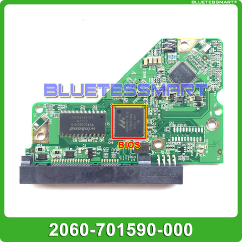 Placa lógica HDD PCB, 2060-701590-000 REV A para disco duro WD 3,5 SATA, recuperación de datos de reparación ► Foto 1/3