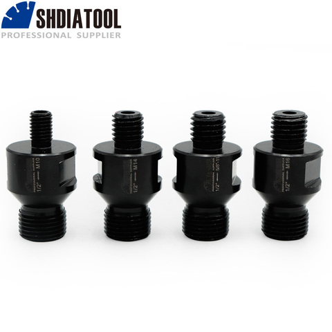 SHDIATOOL-adaptador que puede cambiar la Rosca M10, M14, 5/8-11 o M16 a 1/2 pulgadas, rosca macho, apto para máquina CNC ► Foto 1/5