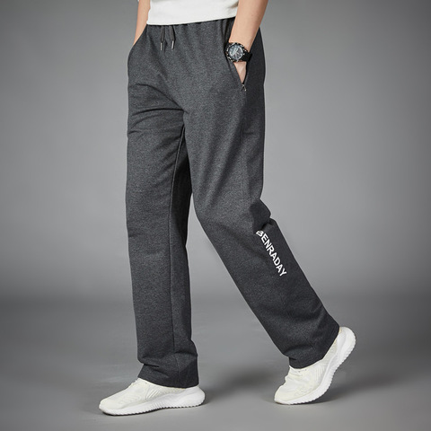 Pantalones transpirables para correr para hombre, pantalón de entrenamiento deportivo, pantalones de chándal para correr, talla grande ► Foto 1/5