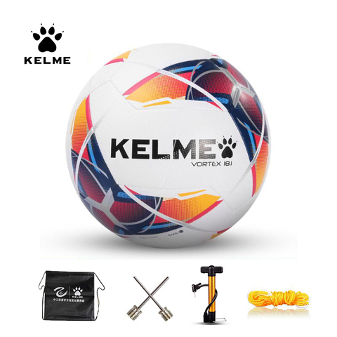 Balón de fútbol profesional KELME, pelota de fútbol de PU, tamaño 4, talla 5, rojo, azul, verde, entrenamiento, Fútbol al aire libre, partido oficial 9886120 ► Foto 1/6