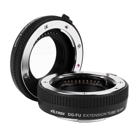 Viltrox-anillo tipo tubo de extensión AF de enfoque automático DG-FU, conjunto de 10mm y 16mm, montaje de Metal para Fujifilm X, Macro lente ► Foto 1/6