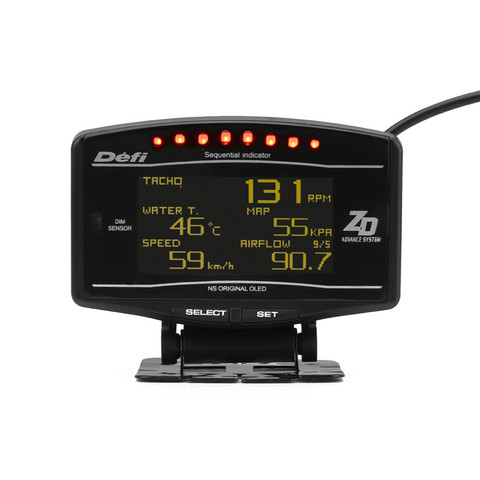 Pantalla Digital OBD2 Hud Head Up para coche, Kit completo de tacómetro Digital con enlace de estilo automovilístico, paquete deportivo automático, 10 en 1 ► Foto 1/6