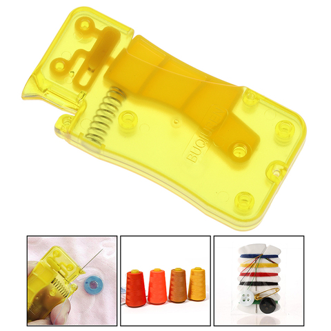 Enhebrador de aguja automático para coser, herramienta de inserción de punto, accesorios de costura, 7x3,5 cm, 1 ud. ► Foto 1/6