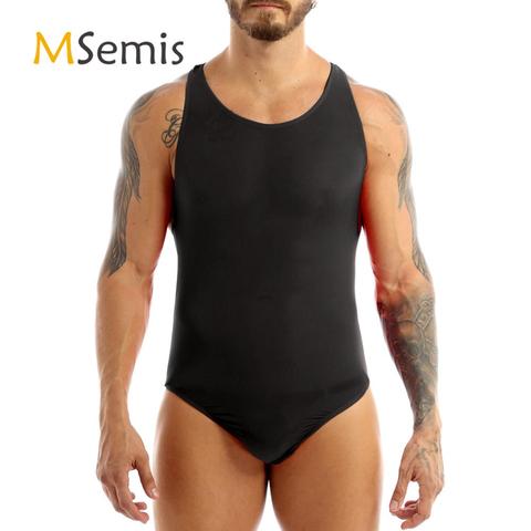 Bañador para hombre, traje de baño, monokini, tanga, leotardo, gimnasia, traje de baño ► Foto 1/6