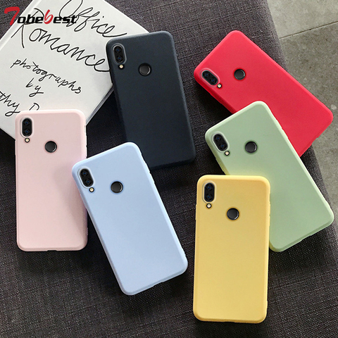 Caramelo de Color sólido de silicona para Xiaomi Redmi Note 9 9S 8 7 7A 6 6A 5 5A 4 4X Pro 9A 9C Coque mate funda de móvil suave de TPU ► Foto 1/6