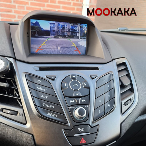 Android 10,0 reproductor de DVD del coche de navegación GPS para Ford Fiesta MK7 2013, 2014, 2015, 2016 Radio vídeo para automóvil Multimedia estéreo unidad de cabeza ► Foto 1/6