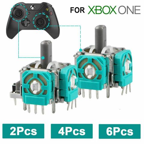 2/4 Uds 3D Joystick analógico Módulo de Sensor de potenciómetro y pulgar palo para XBox uno Original PS4 Pro Slim controlador de PS 4 ► Foto 1/6