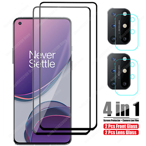 Cristal templado para cámara Oneplus 8T, Protector de pantalla frontal para teléfono Oneplus 8T Pro ► Foto 1/1