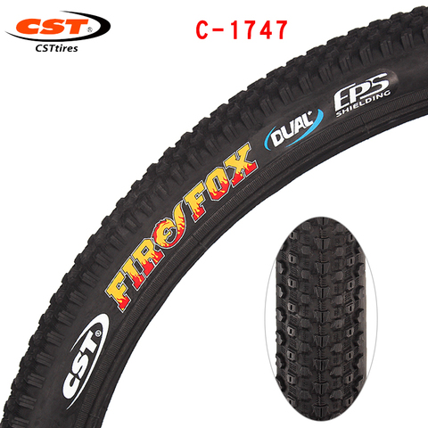 CST-neumático exterior para bicicleta de montaña, resistente a la abrasión y resistente a golpes, accesorios para c-1747 Firefox, 26x1,95 ► Foto 1/6